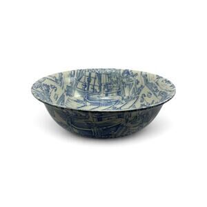 Rare Vintage Burgess & Leigh Burleigh Ware "Bathroom Nostalgia" Bowl